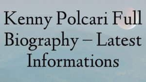 Kenny Polcari Full Biography – Latest Informations