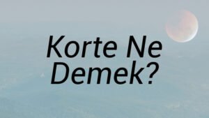 Korte Ne Demek?