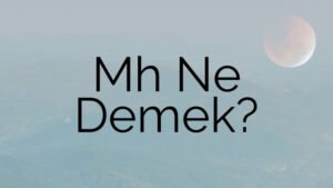 Mh Ne Demek?