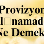 Provizyon Alınamadı Ne Demek?